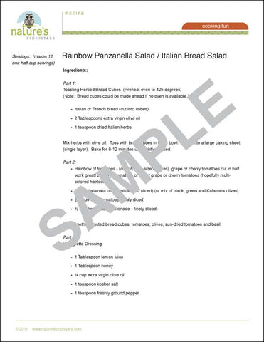 Rainbow Panzanella Salad