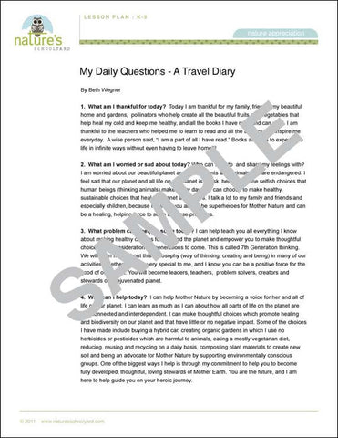 My Daily Questions - A Travel Diary