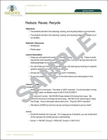 Reduce, Reuse, Recycle (2-5)
